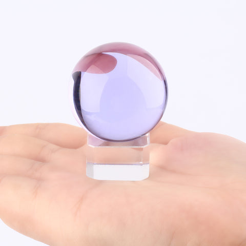 Purple Round Magic Crystal