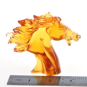 Horse Head Good Luck Figurine