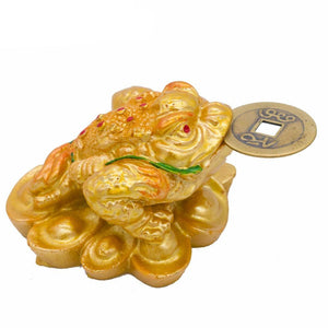 Lucky Money Toad Figurine