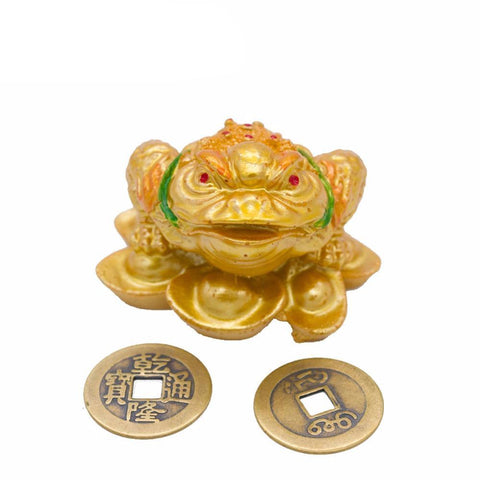 Lucky Money Toad Figurine