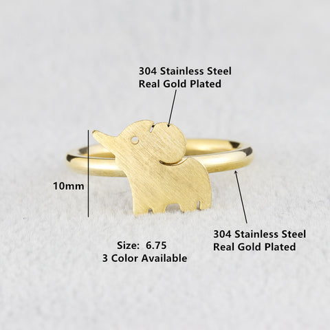 Cute Elephant Ring