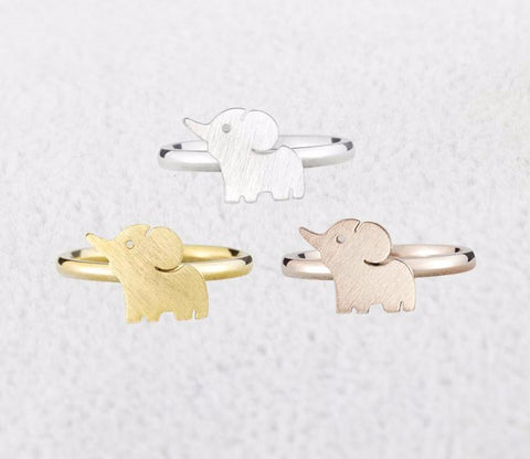 Cute Elephant Ring