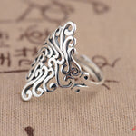 Anillos Flower Good Luck Charm