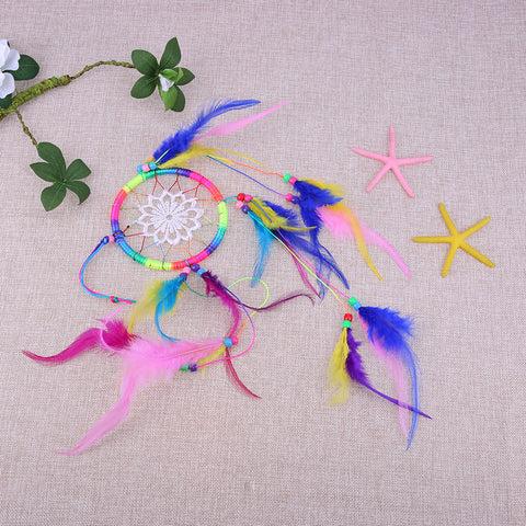 Peacock Good Luck Dream Catcher