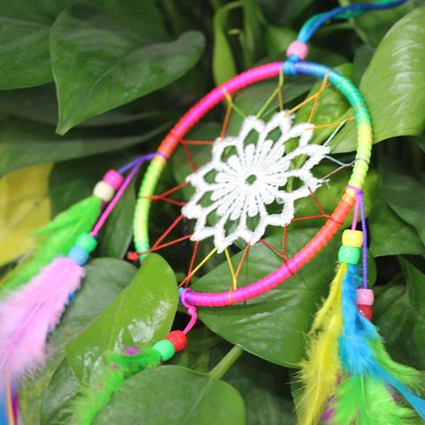 Peacock Good Luck Dream Catcher