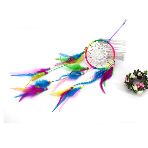 Peacock Good Luck Dream Catcher