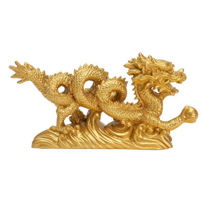 Chinese Geomancy Gold Dragon