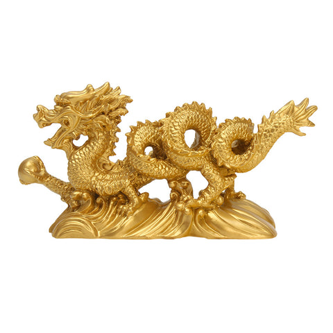 Chinese Geomancy Gold Dragon