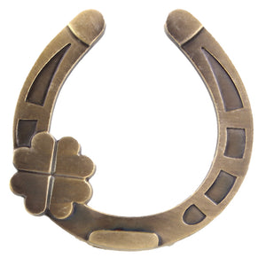 Clover Horseshoe Luck Decoration