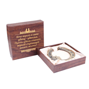 Clover Horseshoe Luck Decoration