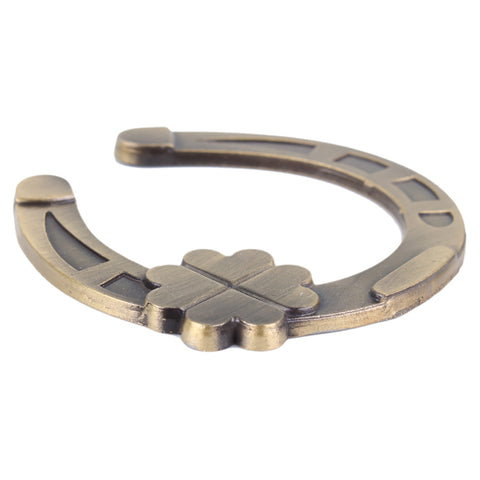 Clover Horseshoe Luck Decoration
