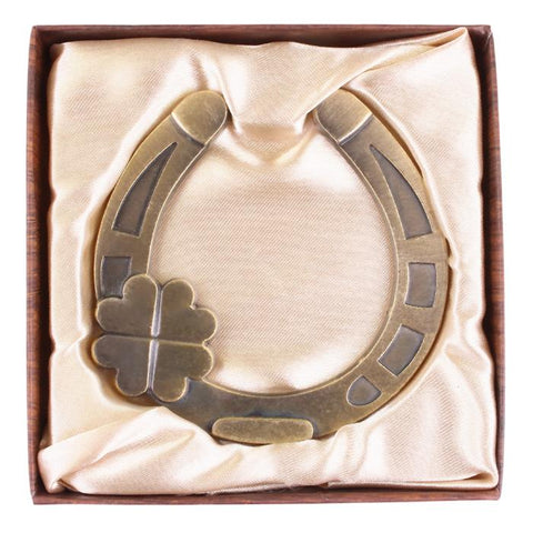 Clover Horseshoe Luck Decoration