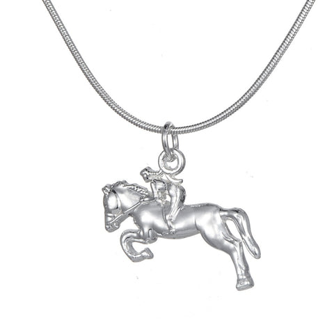 Equestrian Horseshoe Necklace