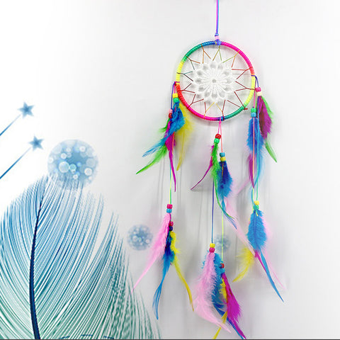 Peacock Good Luck Dream Catcher